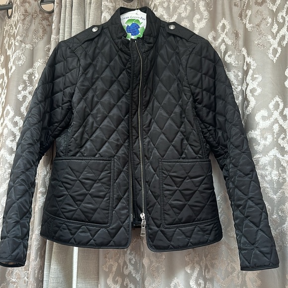 Burberry Jackets & Blazers - Burberry Black Quilted Women's Jacket Size Medium